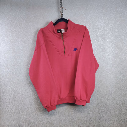 Vintage Nike 1/4 Zip Sweater X-Large