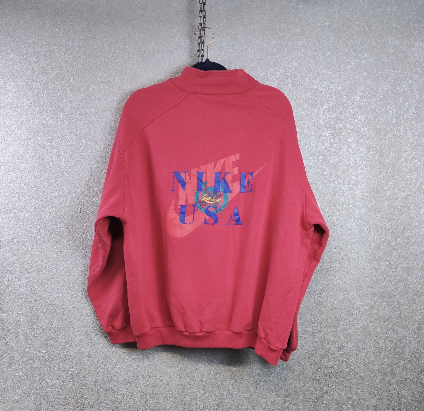 Vintage Nike 1/4 Zip Sweater X-Large