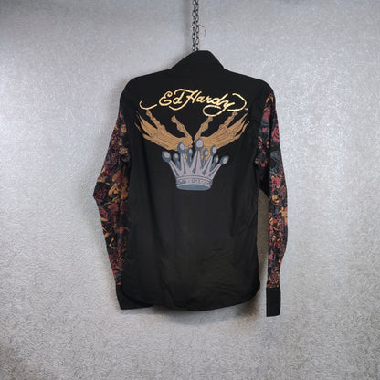 Vintage Ed Hardy Bluse Medium