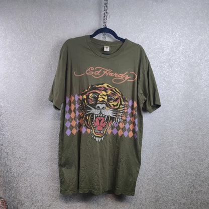 Vintage y2k Ed Hardy T-Shirt X-Large