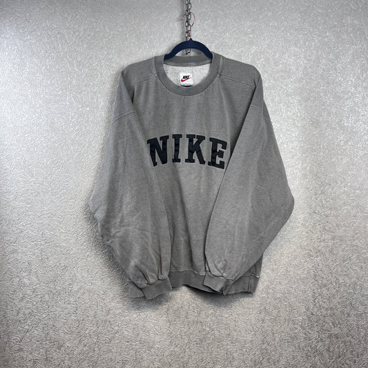 Vintage Nike Spellout Sweater X-Large