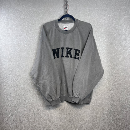 Vintage Nike Spellout Sweater X-Large
