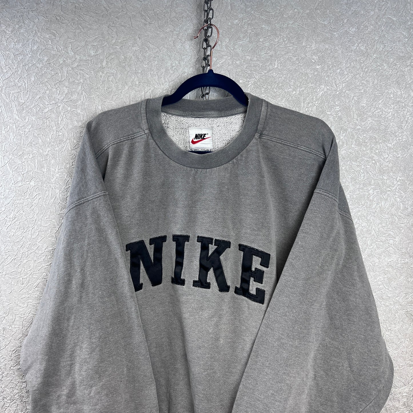 Vintage Nike Spellout Sweater X-Large