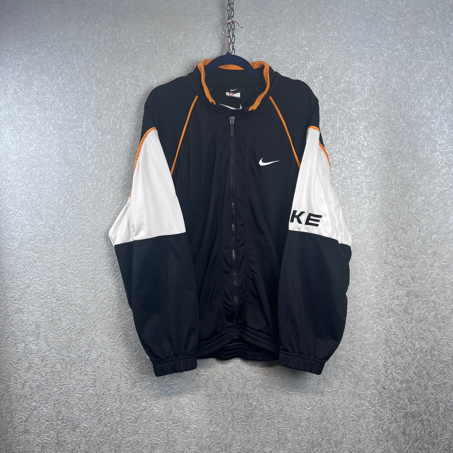 Vintage Nike Spellout Trainingsjacke X-Large