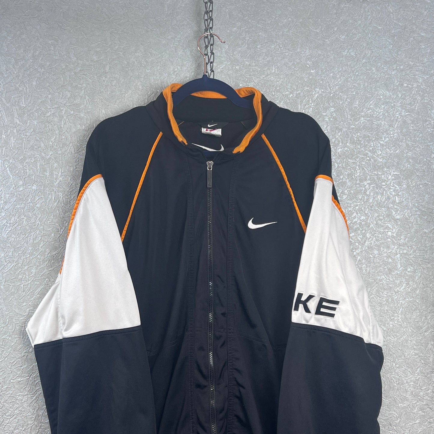 Vintage Nike Spellout Trainingsjacke X-Large