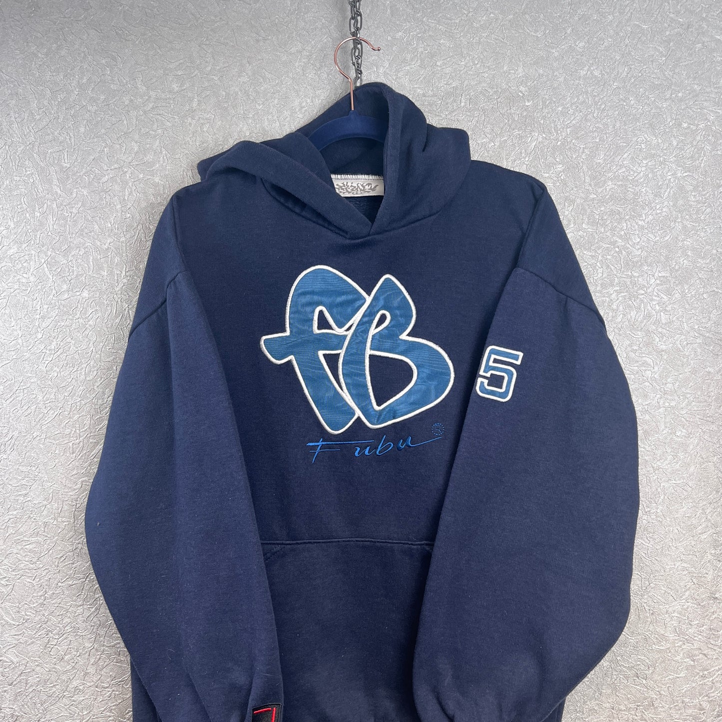 Vintage Fubu Spellout Hoodie X-Large