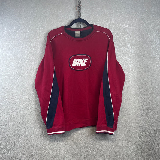 Vintage Nike Spellout Sweater Large