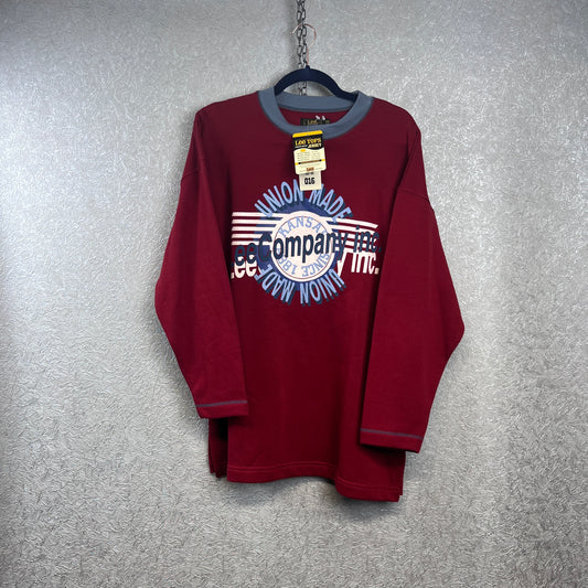 Vintage Lee Spellout Sweater X-Large